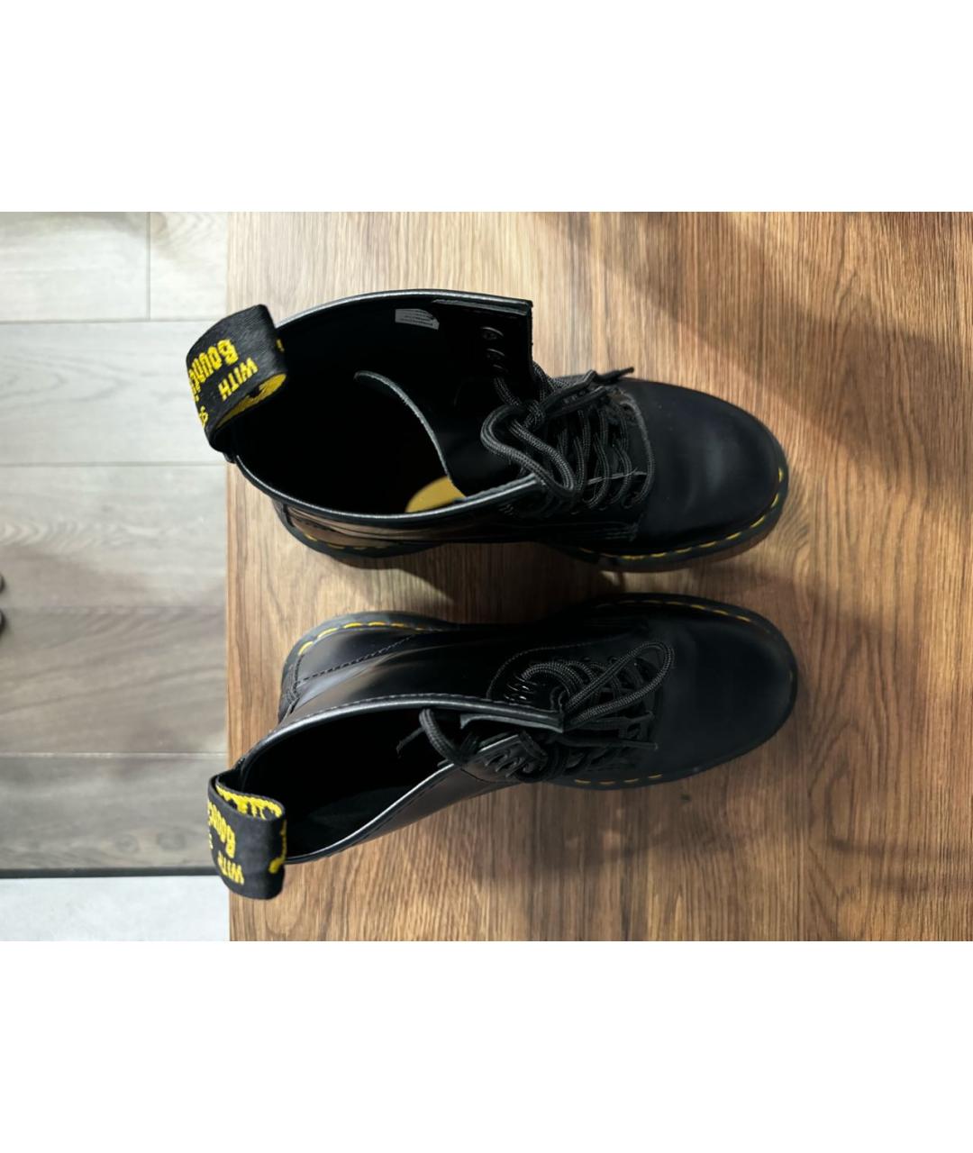 DR. MARTENS Черные ботинки, фото 3