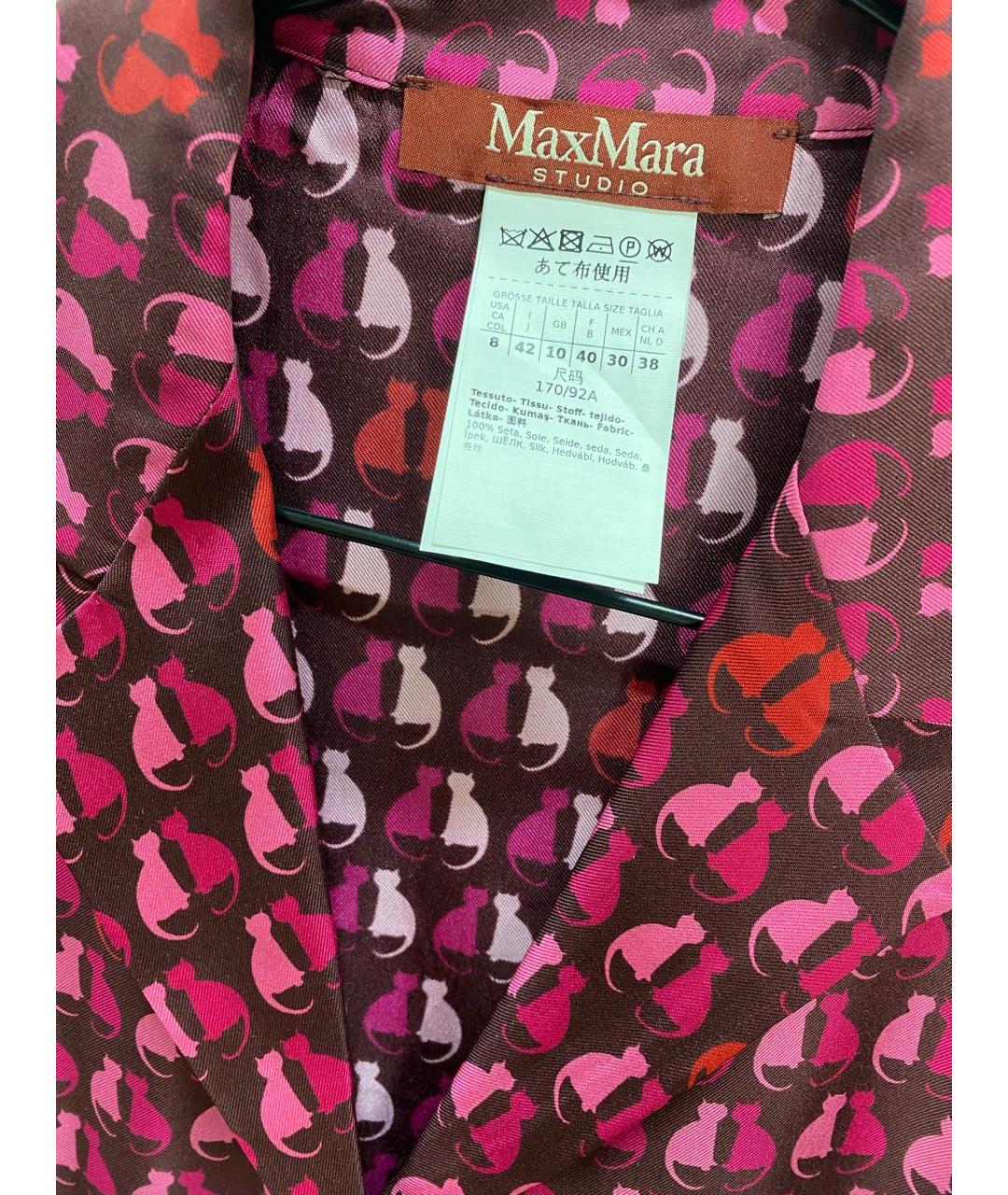 MAX MARA STUDIO Шелковая блузы, фото 3