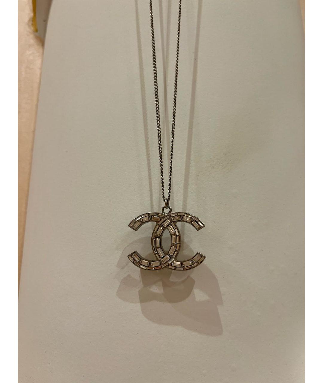 CHANEL Белая подвеска, фото 7