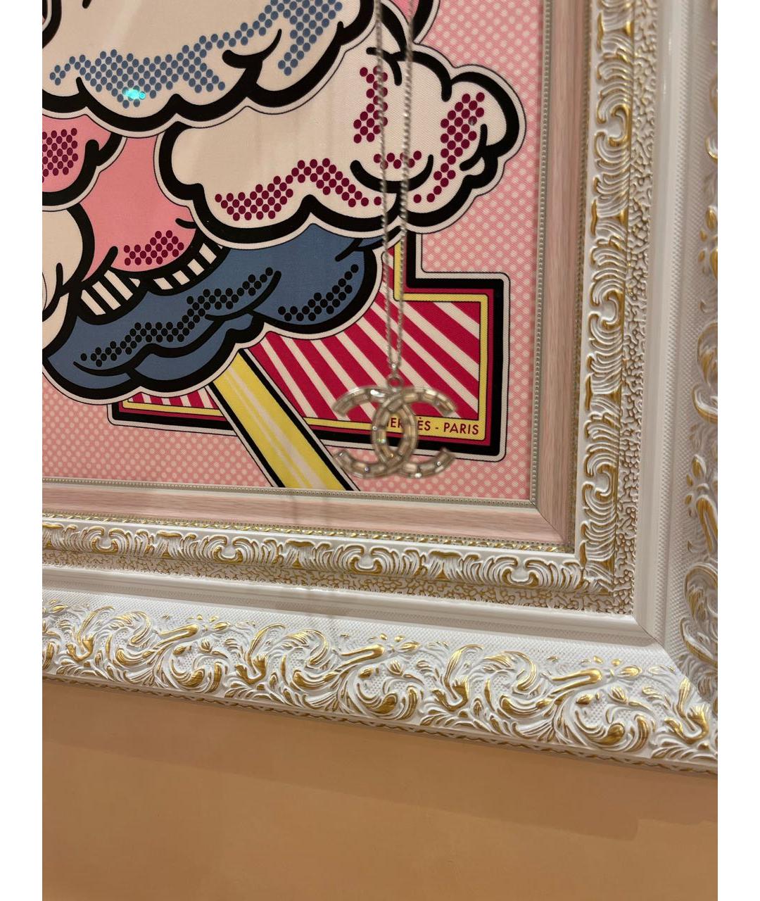 CHANEL Белая подвеска, фото 6