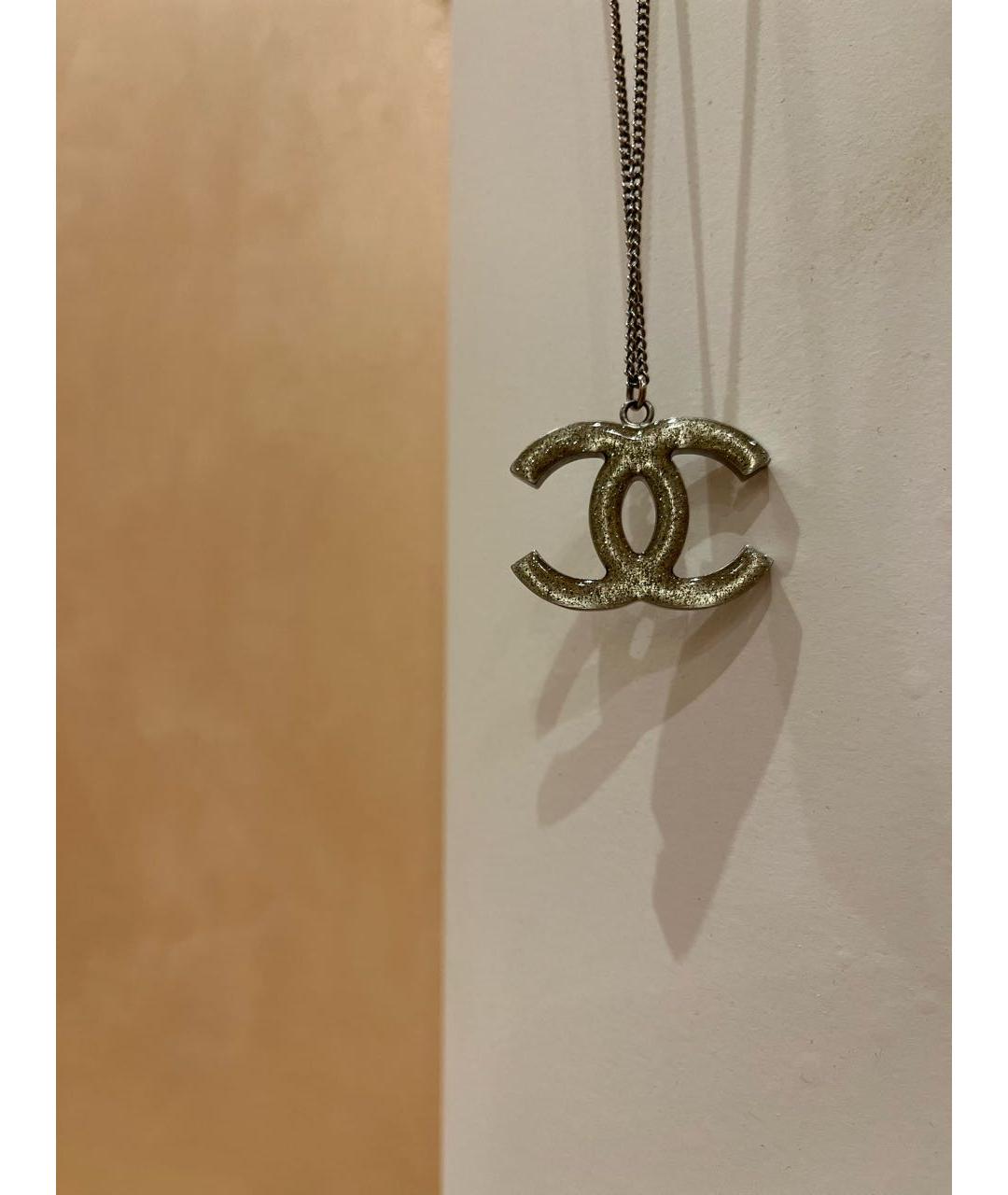 CHANEL Белая подвеска, фото 4