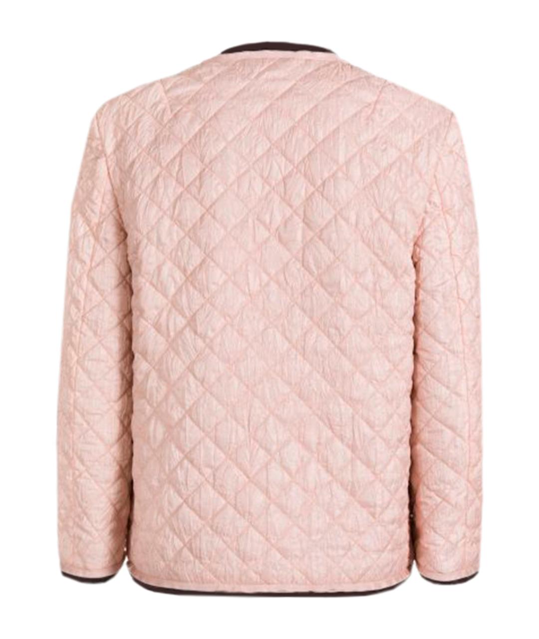 ERMANNO SCERVINO Розовая полиэстеровая куртка, фото 2