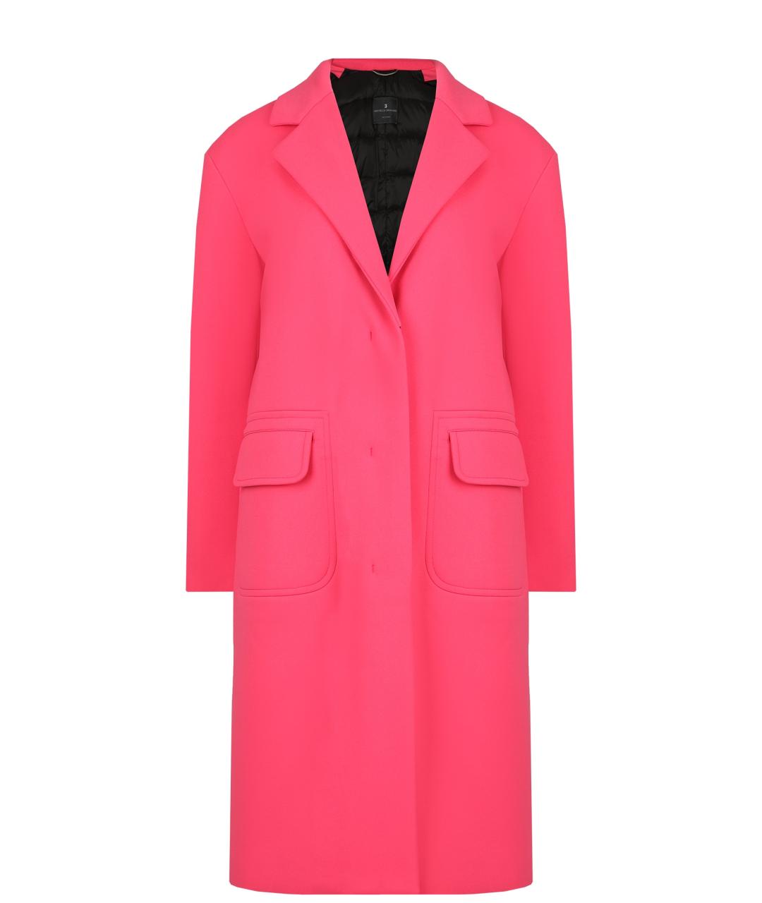ERMANNO SCERVINO Розовое хлопковое пальто, фото 1