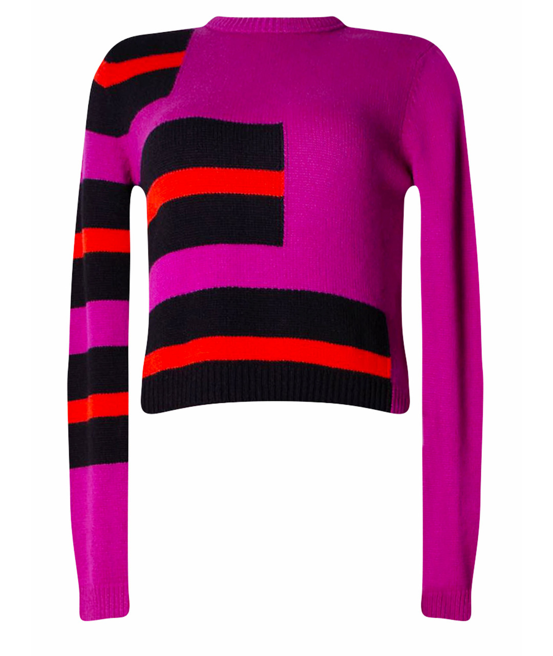 FENDI Фиолетовый кашемировый джемпер / свитер, фото 1