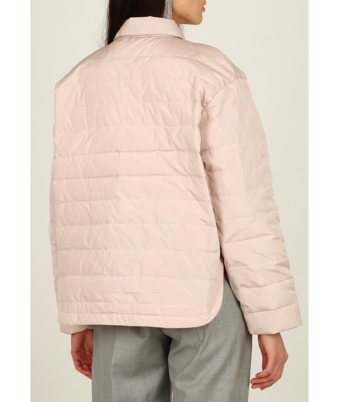 FABIANA FILIPPI Розовая полиэстеровая куртка, фото 4