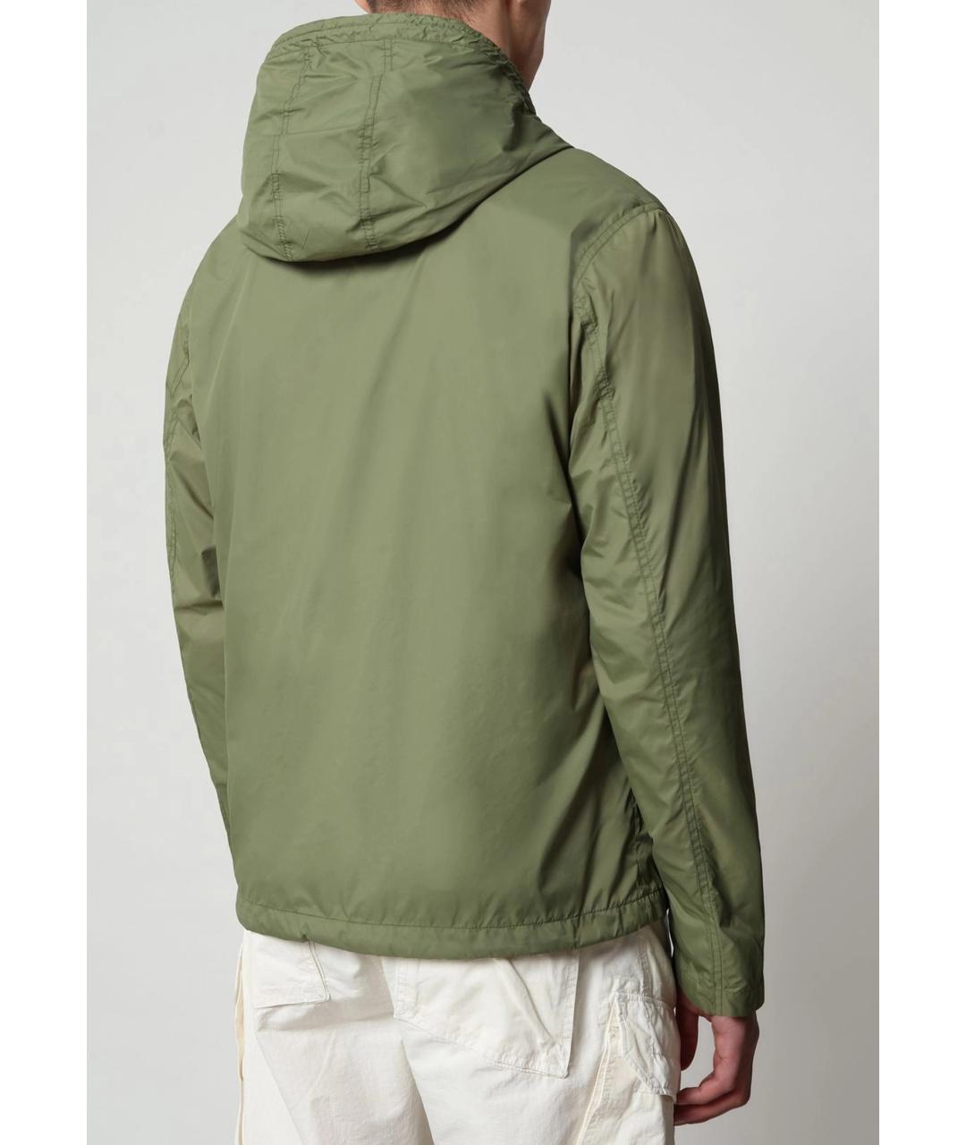 NAPAPIJRI Зеленая полиамидовая куртка, фото 2