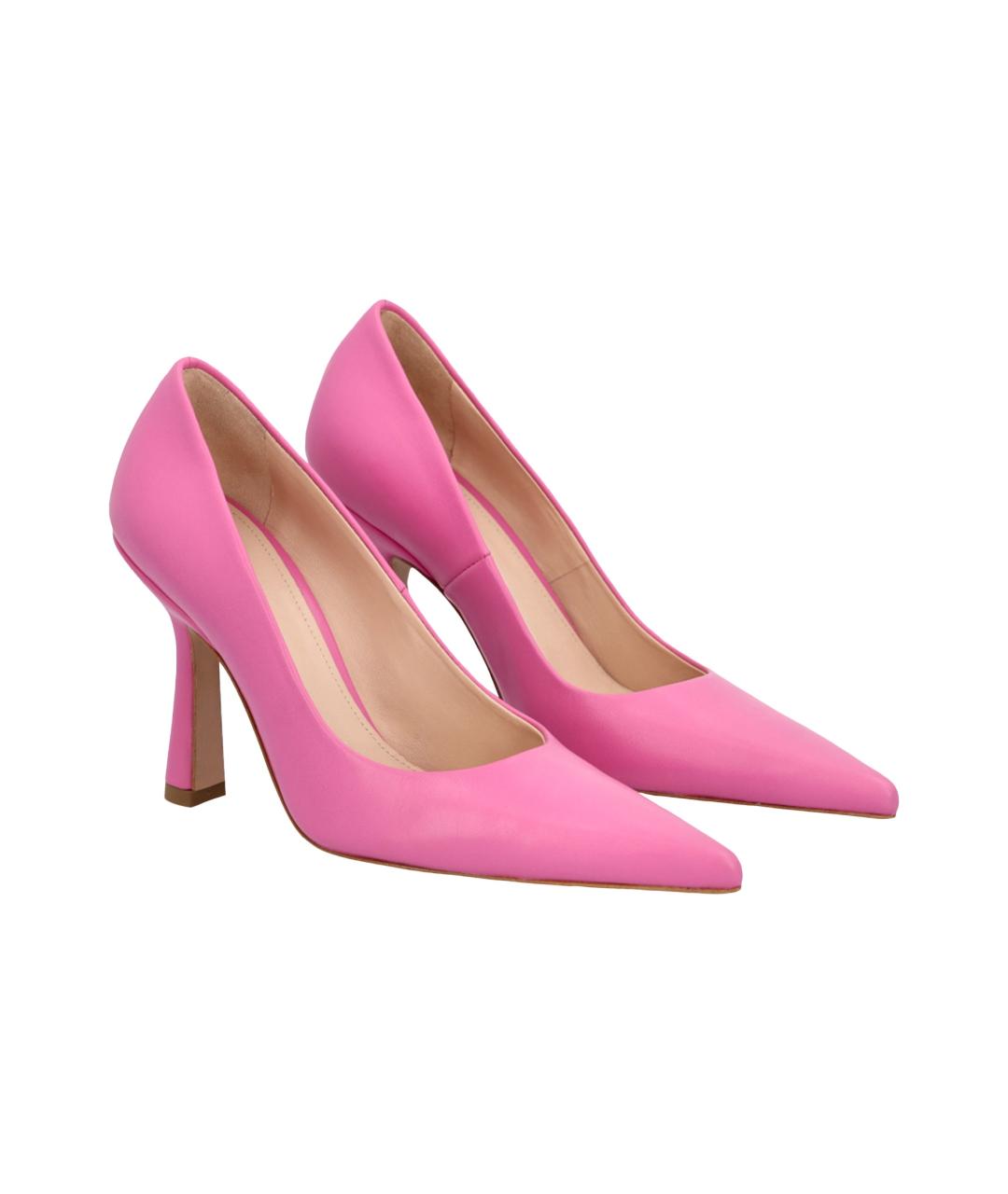 LIU JO Розовые кожаные туфли, фото 2
