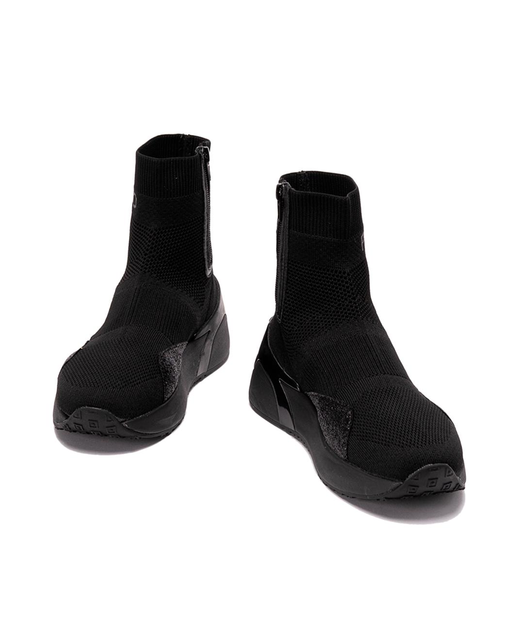 PINKO Черные текстильные кроссовки, фото 4