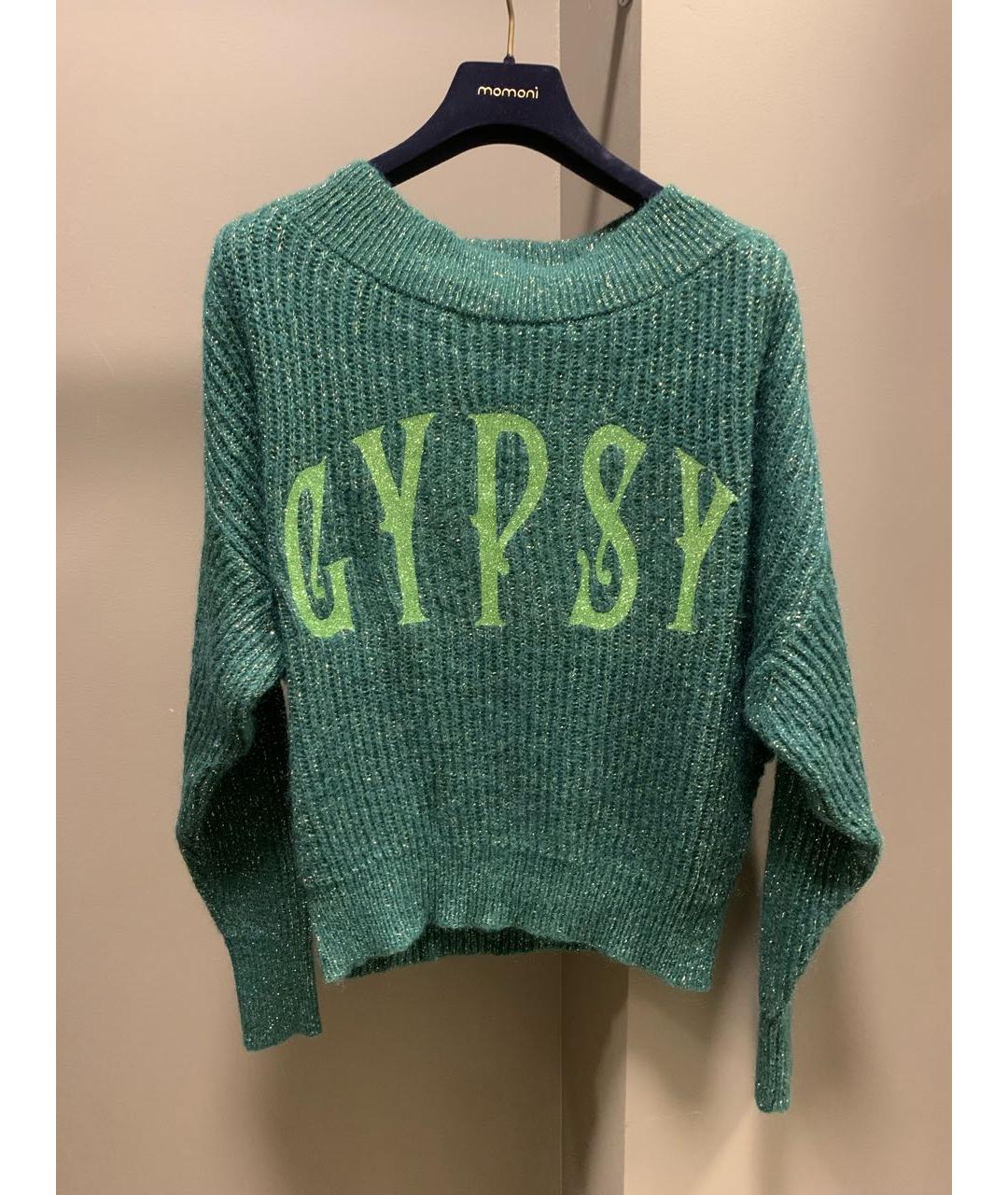 ANIYE BY Зеленый шерстяной джемпер / свитер, фото 7