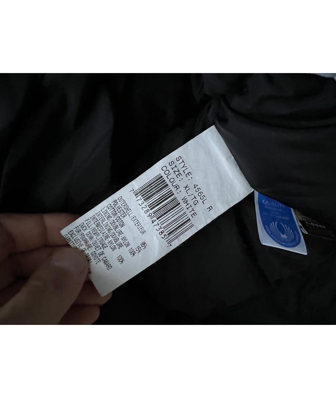 CANADA GOOSE Белый пуховик, фото 6