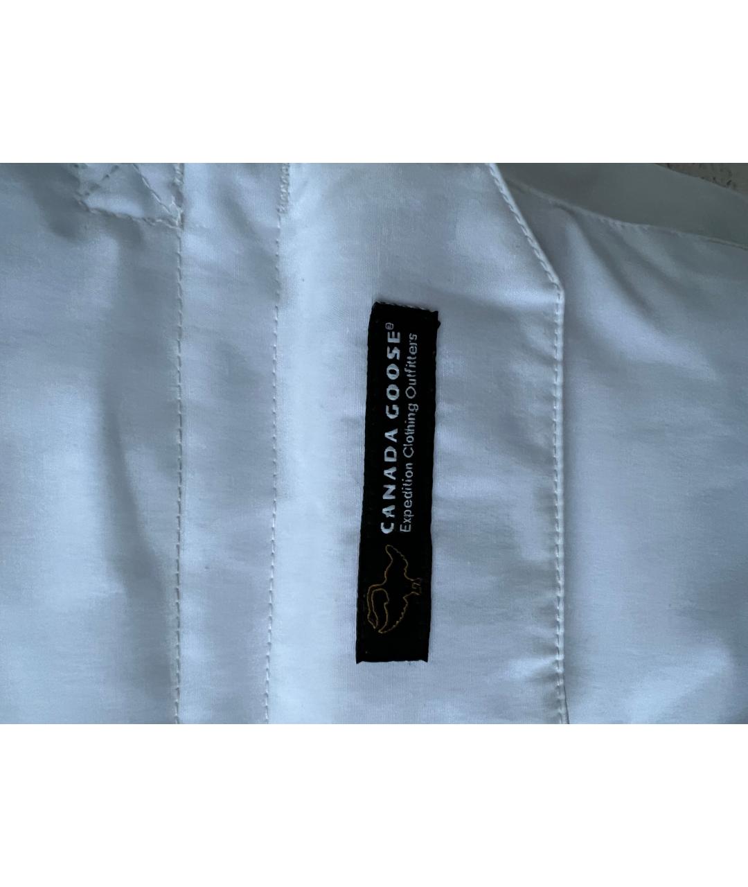 CANADA GOOSE Белый пуховик, фото 3