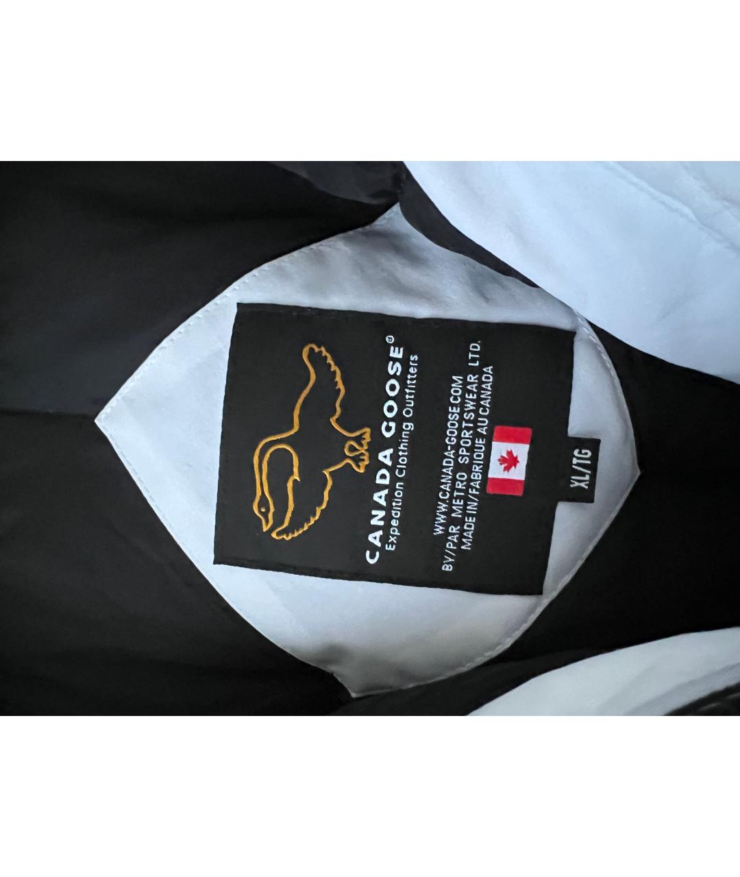 CANADA GOOSE Белый пуховик, фото 4