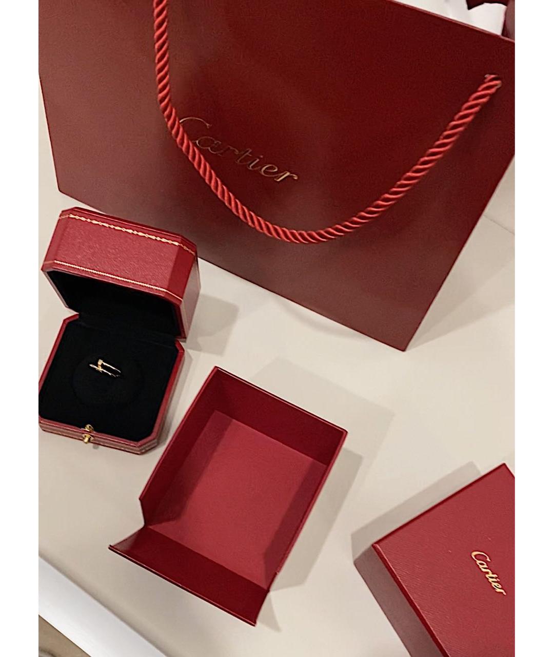 CARTIER Желтое кольцо из розового золота, фото 3