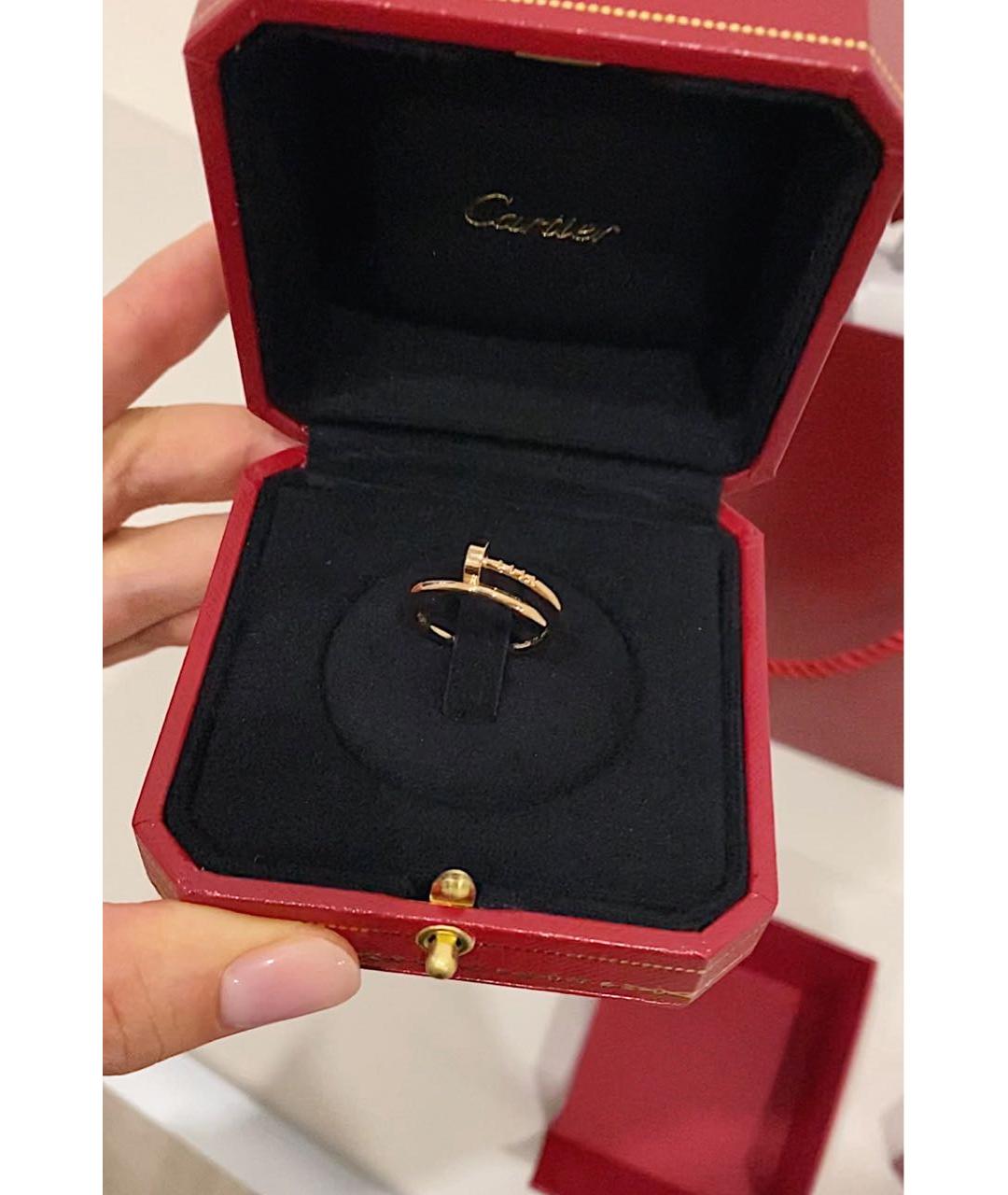 CARTIER Желтое кольцо из розового золота, фото 4