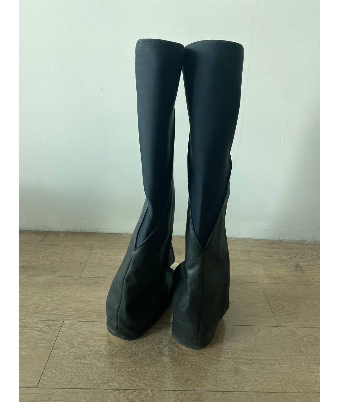 RICK OWENS DRKSHDW Черные сапоги, фото 3