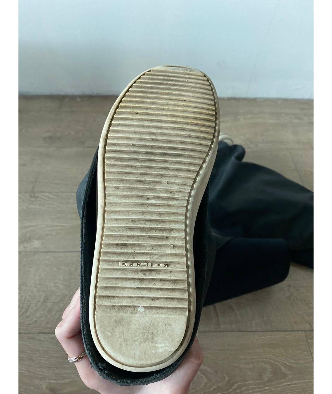 RICK OWENS DRKSHDW Черные сапоги, фото 5