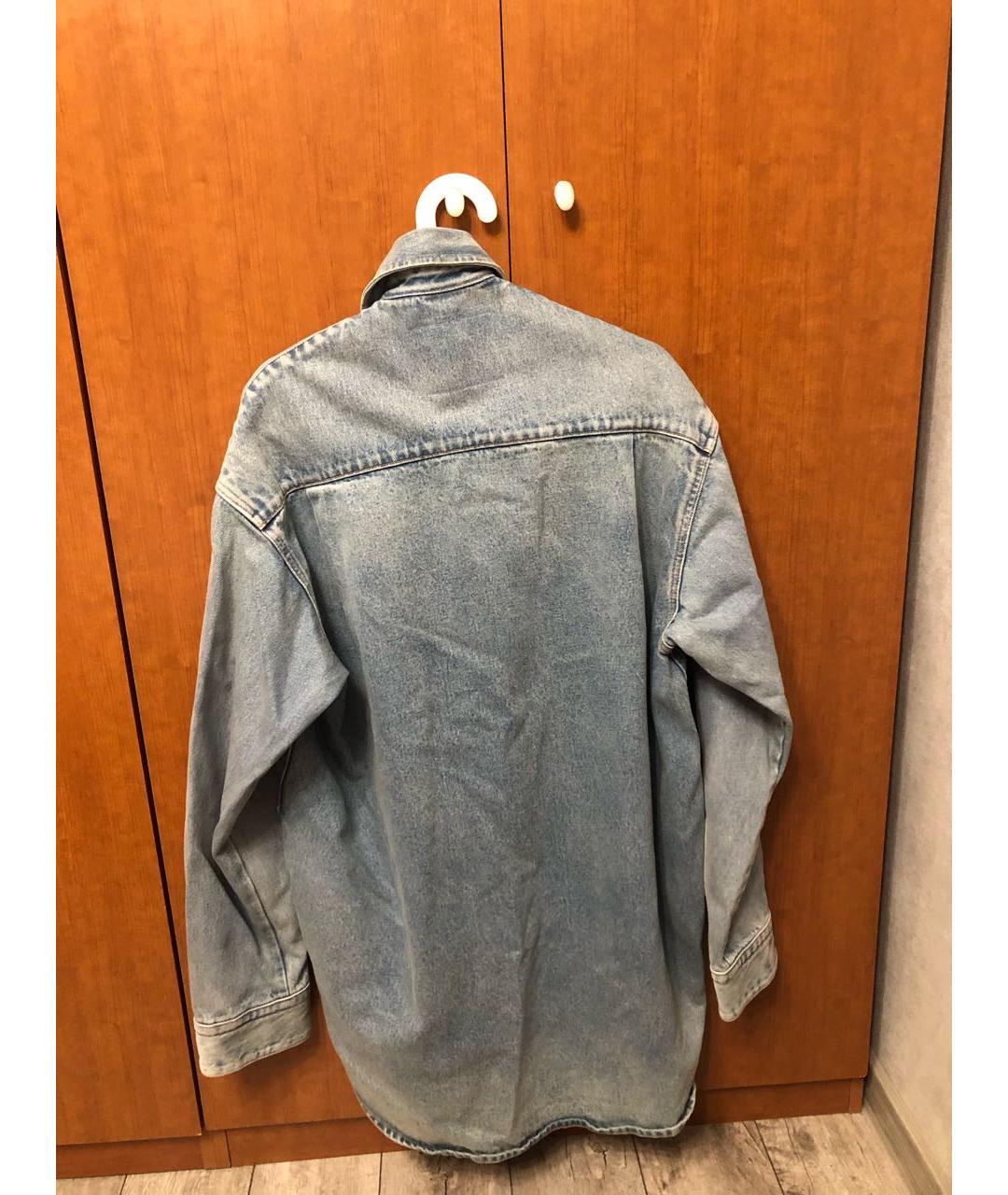 VETEMENTS Голубая деним куртка, фото 2