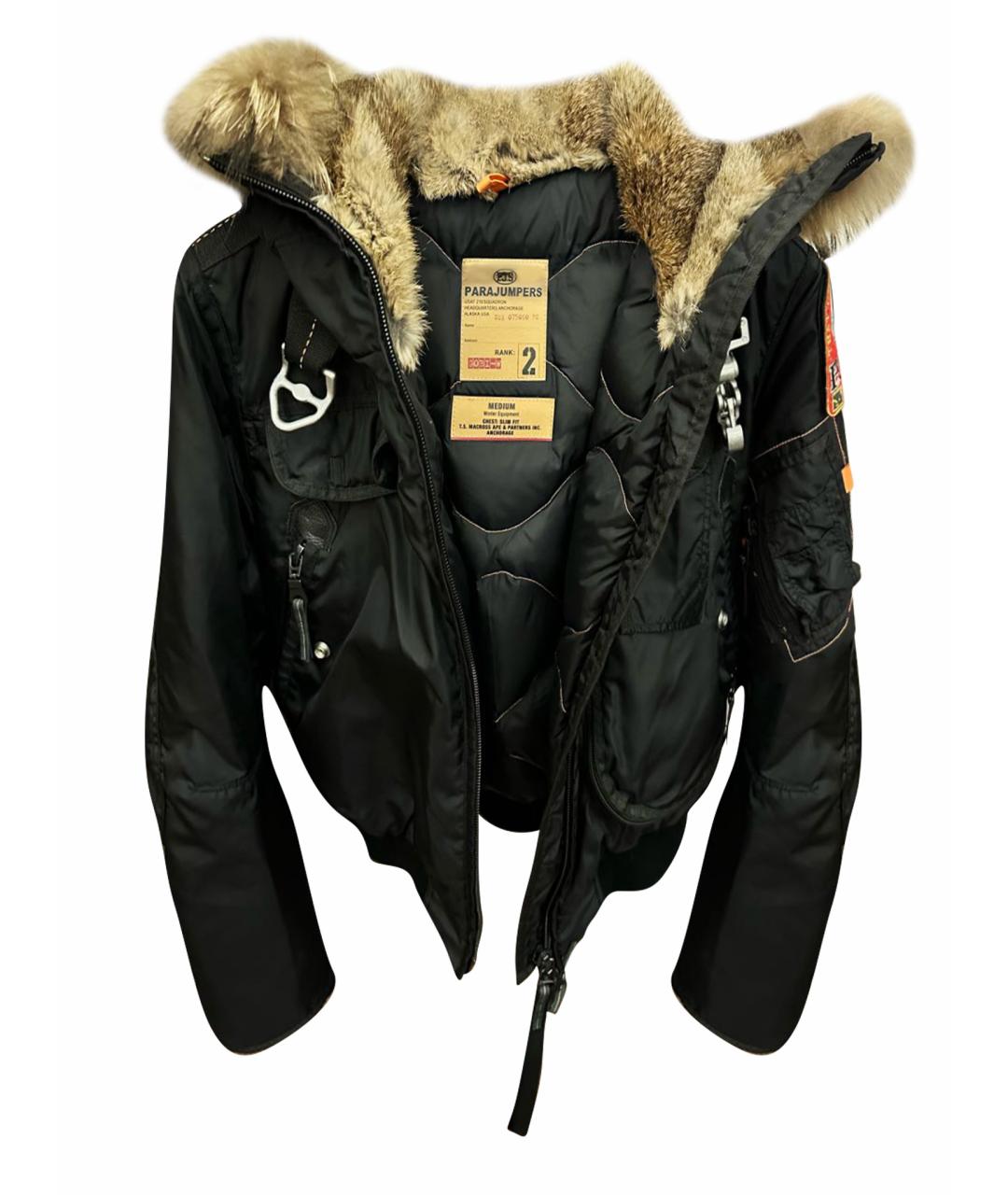 PARAJUMPERS Черный пуховик, фото 1