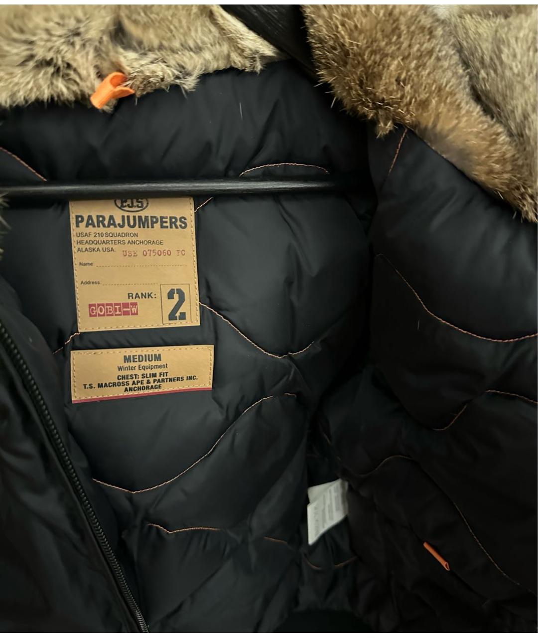 PARAJUMPERS Черный пуховик, фото 5