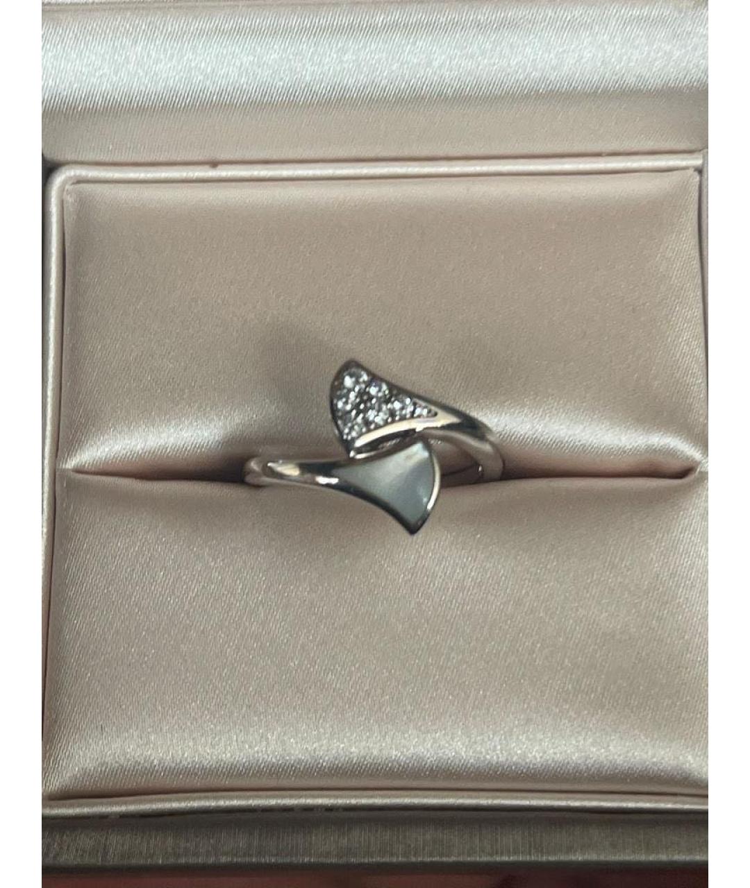 BVLGARI Белое кольцо из белого золота, фото 3