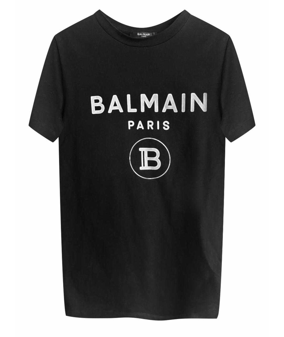 BALMAIN Черный хлопковый детская футболка / топ, фото 1