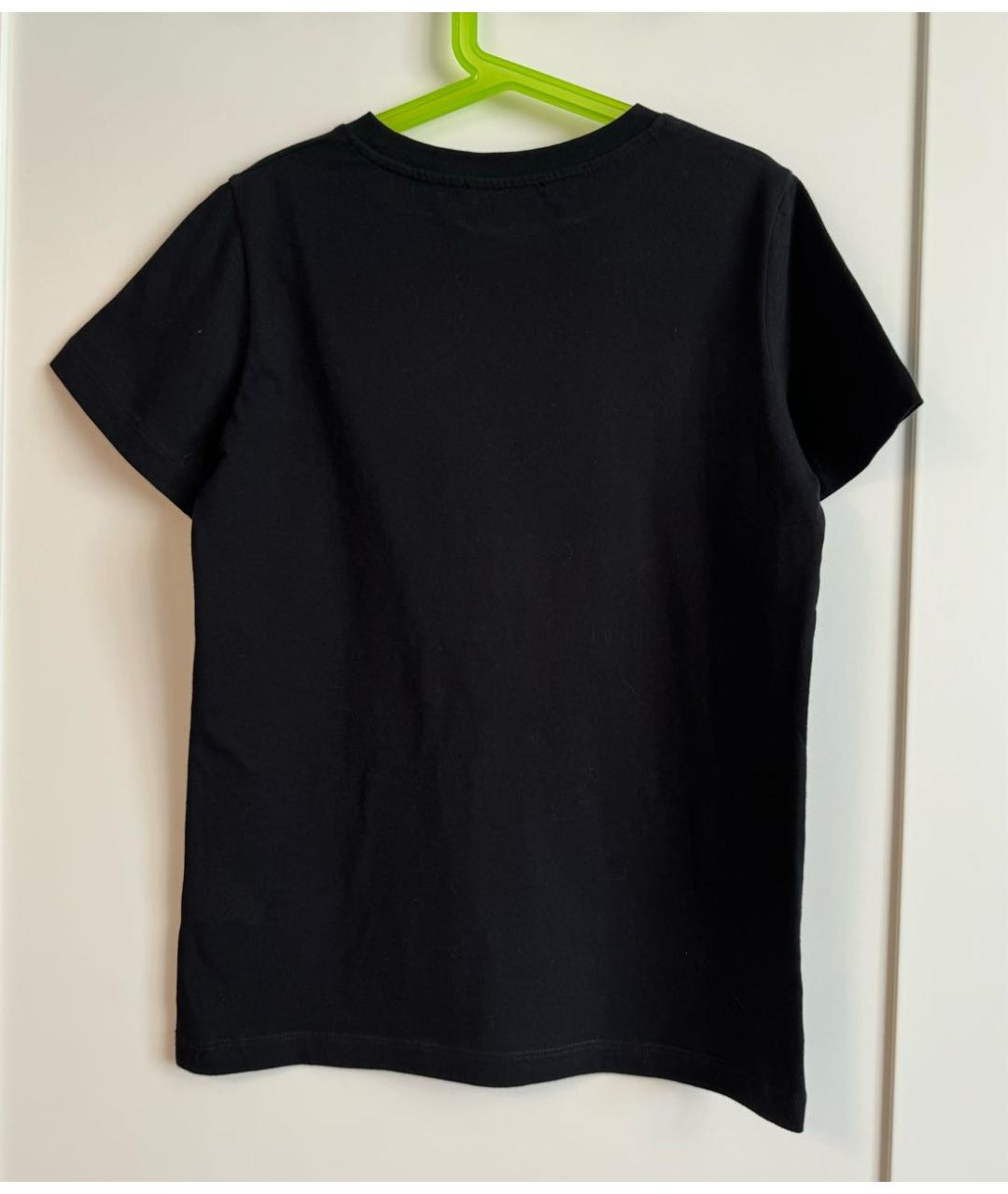 BALMAIN Черный хлопковый детская футболка / топ, фото 2