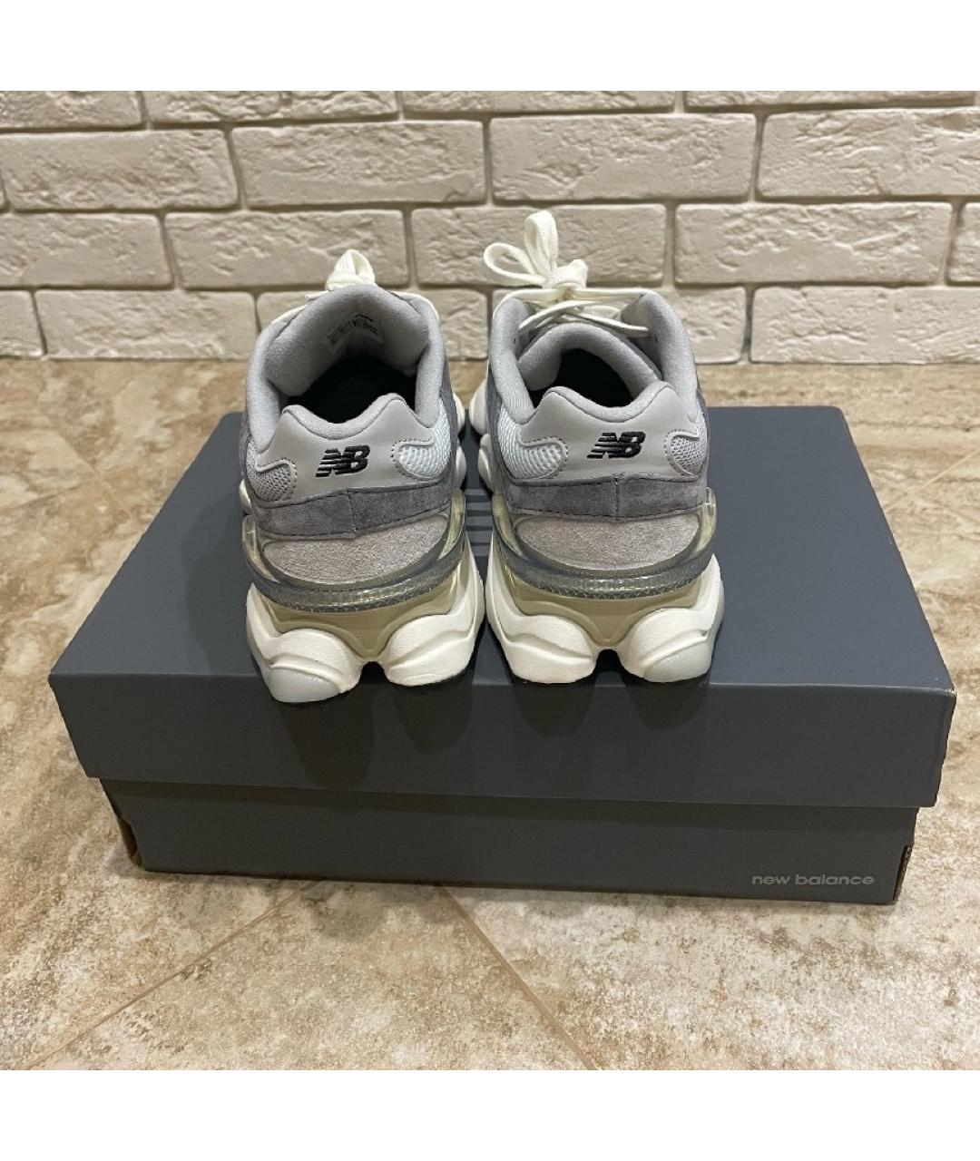 NEW BALANCE Серые замшевые кроссовки, фото 8