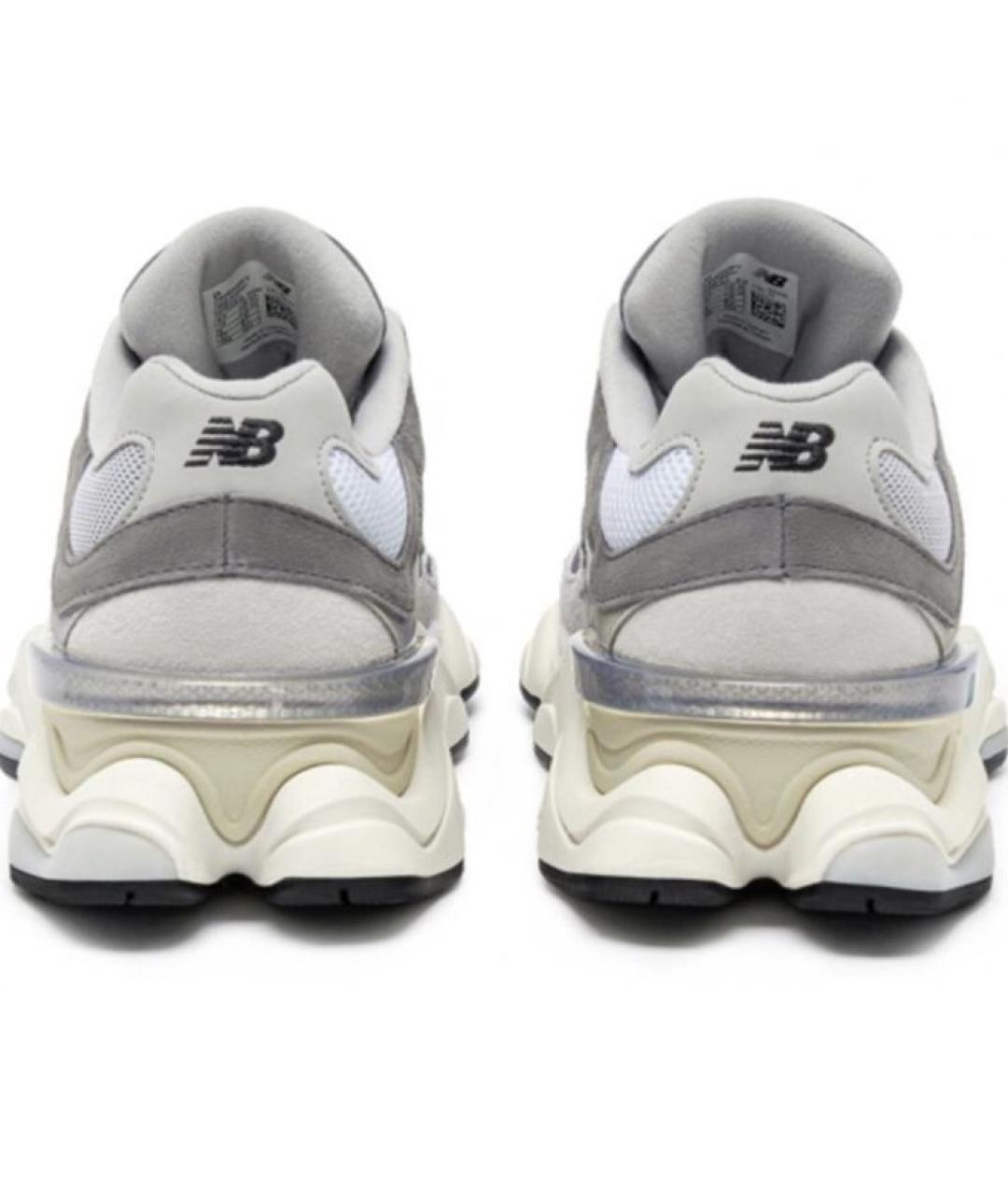 NEW BALANCE Серые замшевые кроссовки, фото 4