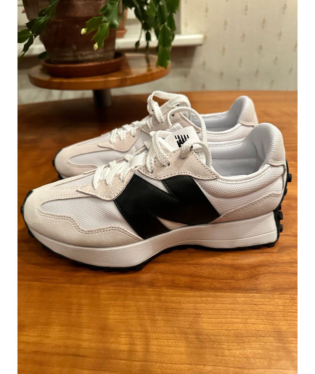 NEW BALANCE Белые синтетические низкие кроссовки / кеды, фото 8