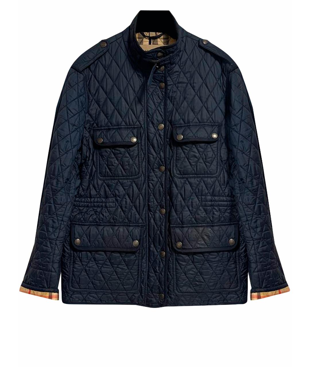 BURBERRY Темно-синяя куртка, фото 1