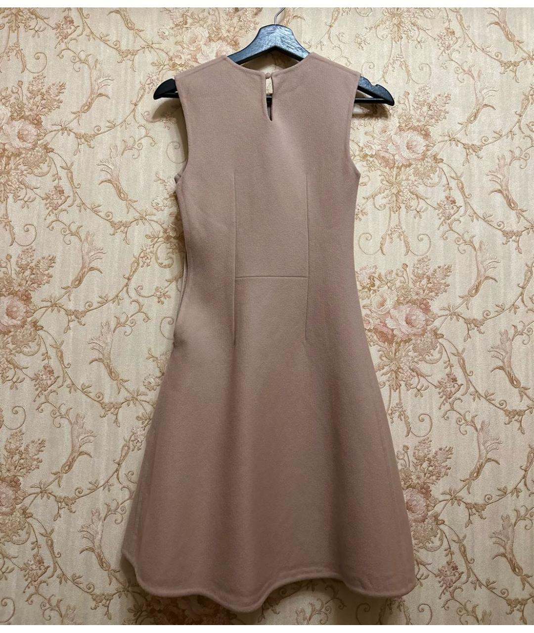 ERMANNO SCERVINO Розовое шерстяное повседневное платье, фото 2