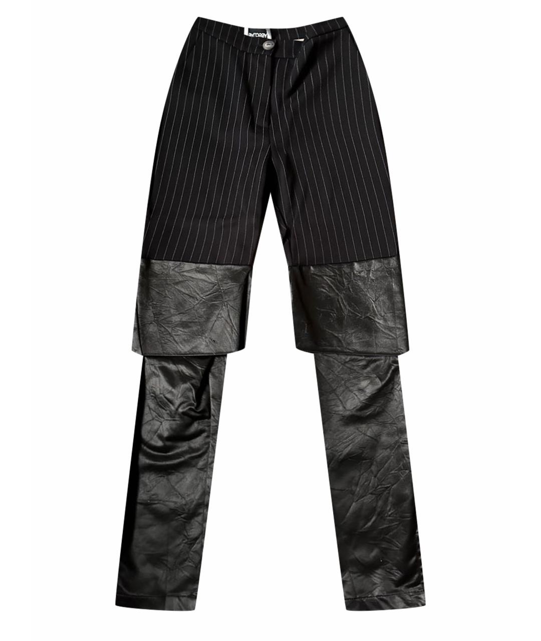BALOSSA WHITE SHIRT Черные брюки узкие, фото 1