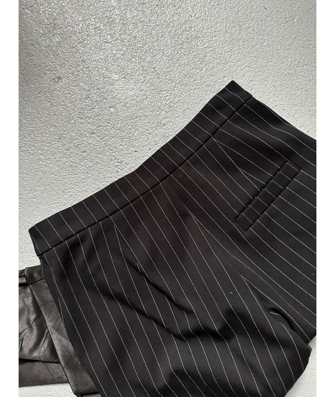 BALOSSA WHITE SHIRT Черные брюки узкие, фото 3