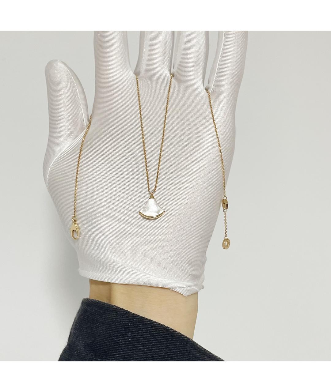 BVLGARI Золотая подвеска из розового золота, фото 4