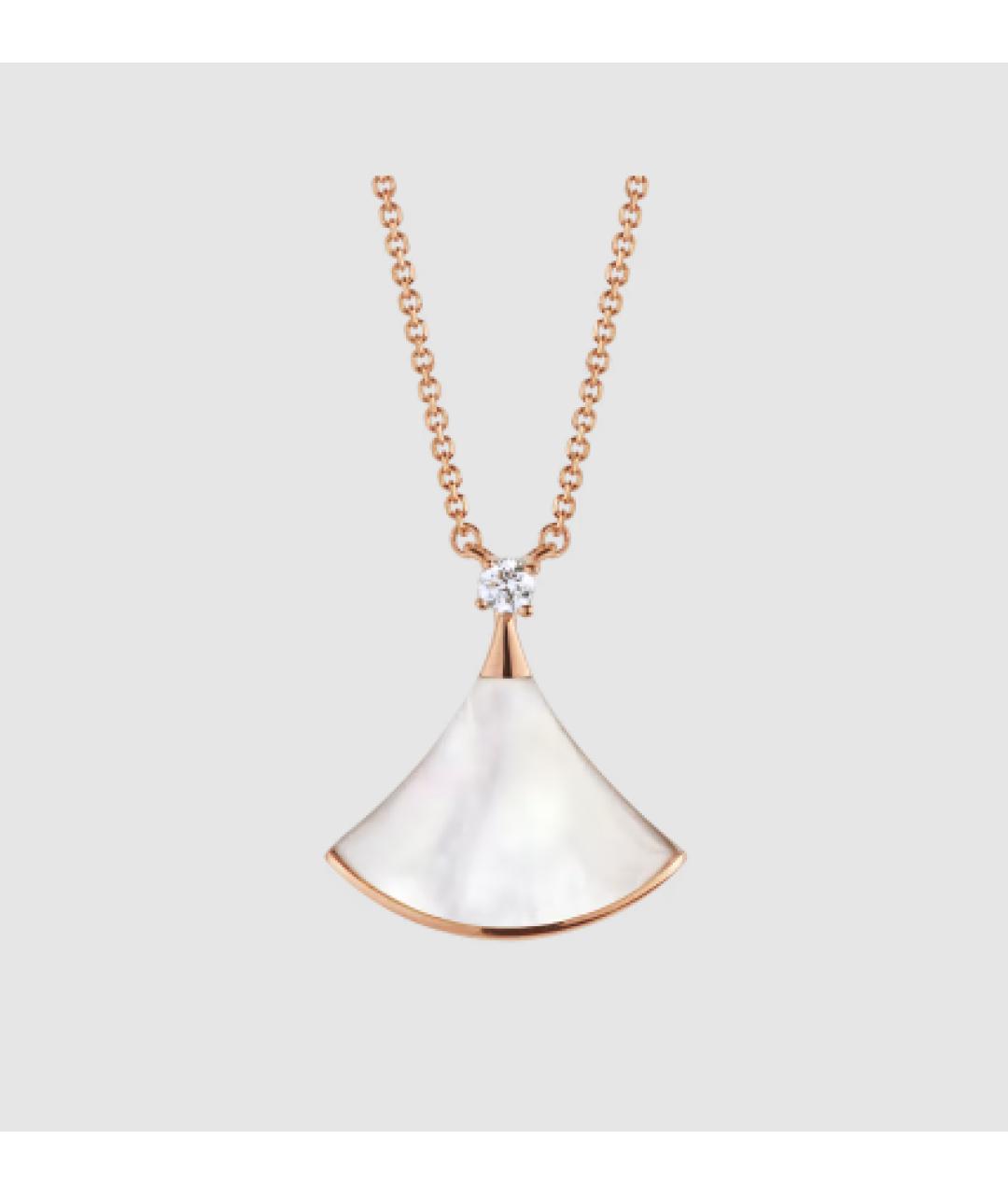 BVLGARI Золотая подвеска из розового золота, фото 8