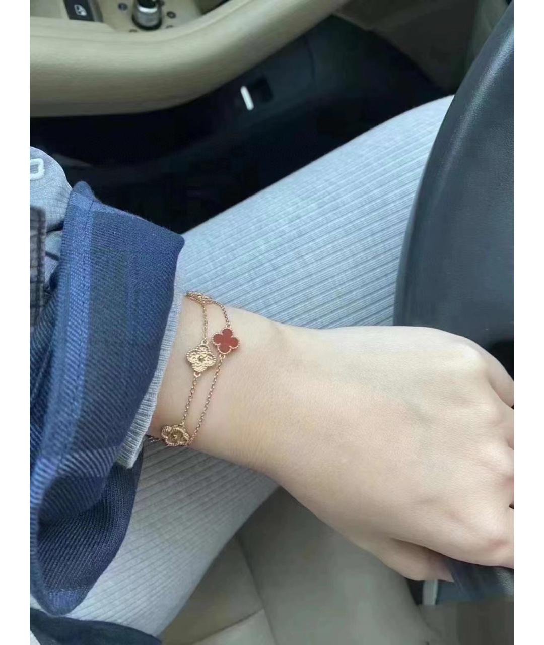 VAN CLEEF & ARPELS Золотой браслет из розового золота, фото 6