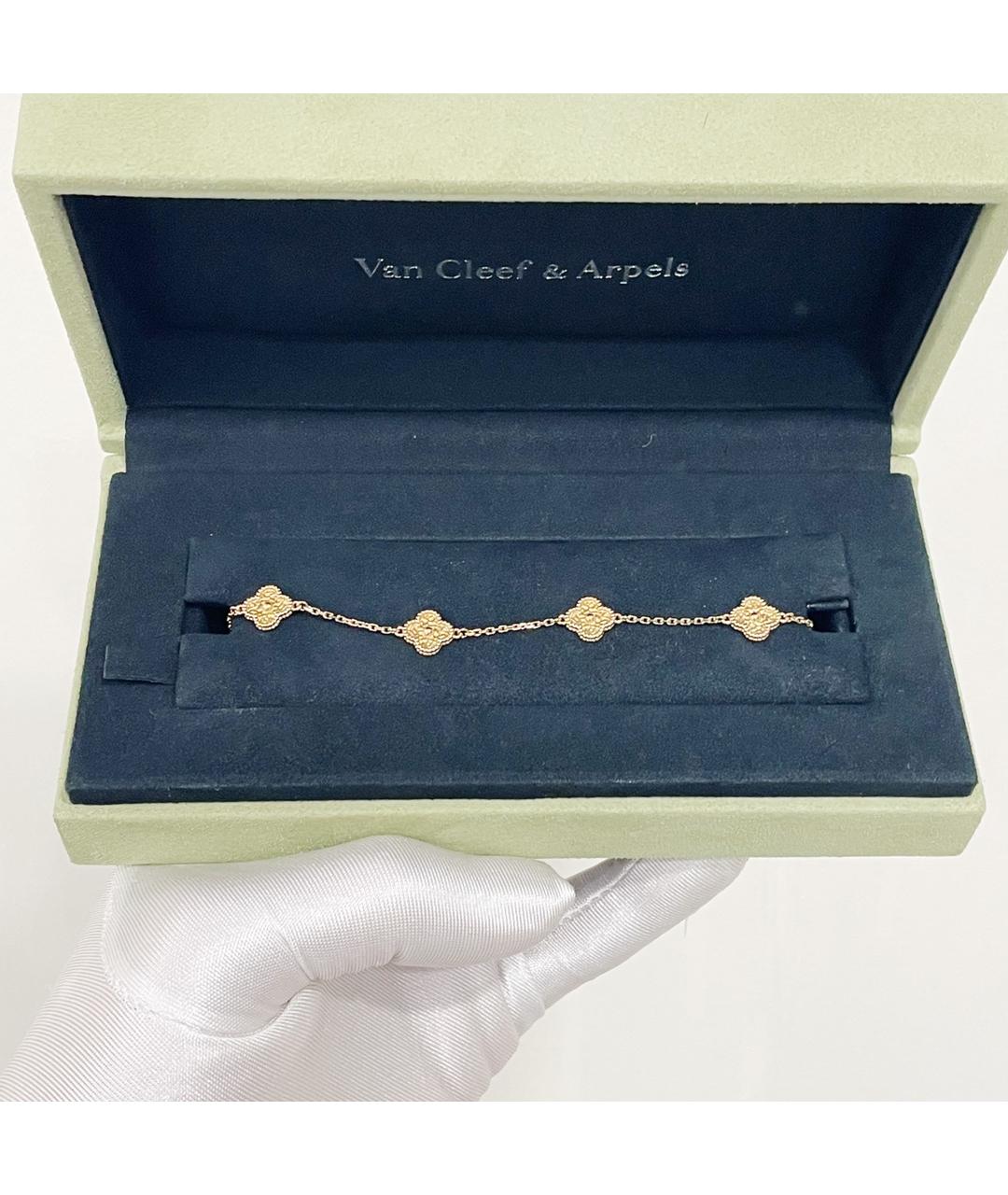 VAN CLEEF & ARPELS Золотой браслет из розового золота, фото 3