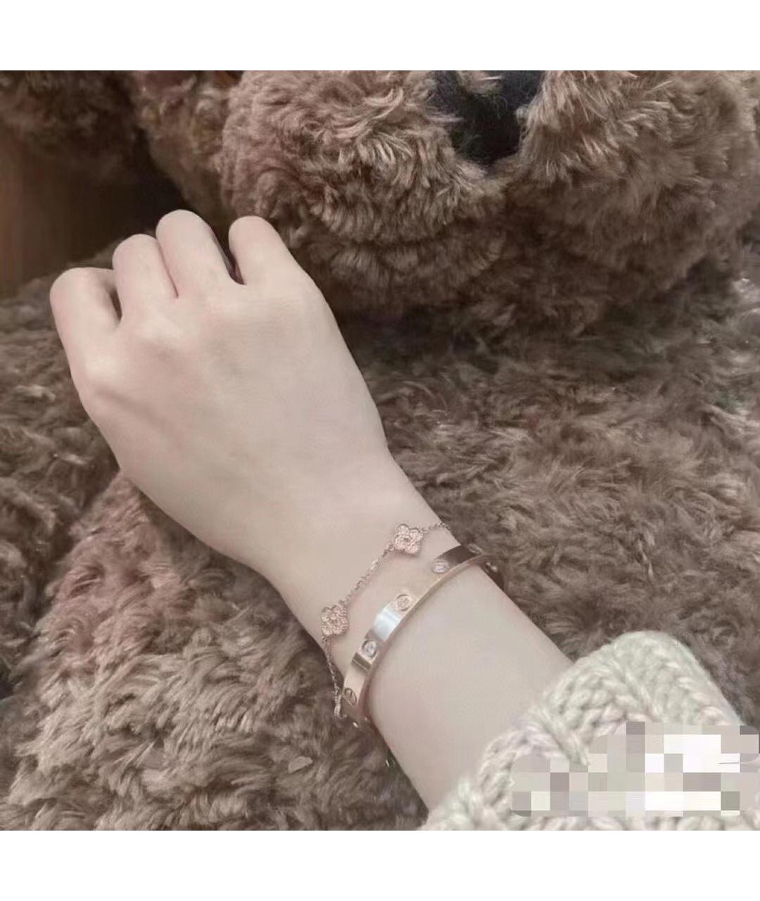 VAN CLEEF & ARPELS Золотой браслет из розового золота, фото 5