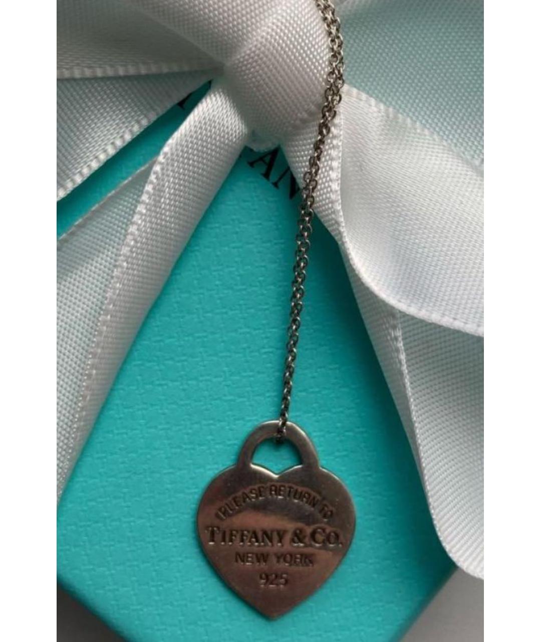 TIFFANY&CO Серебряная серебряная подвеска, фото 2