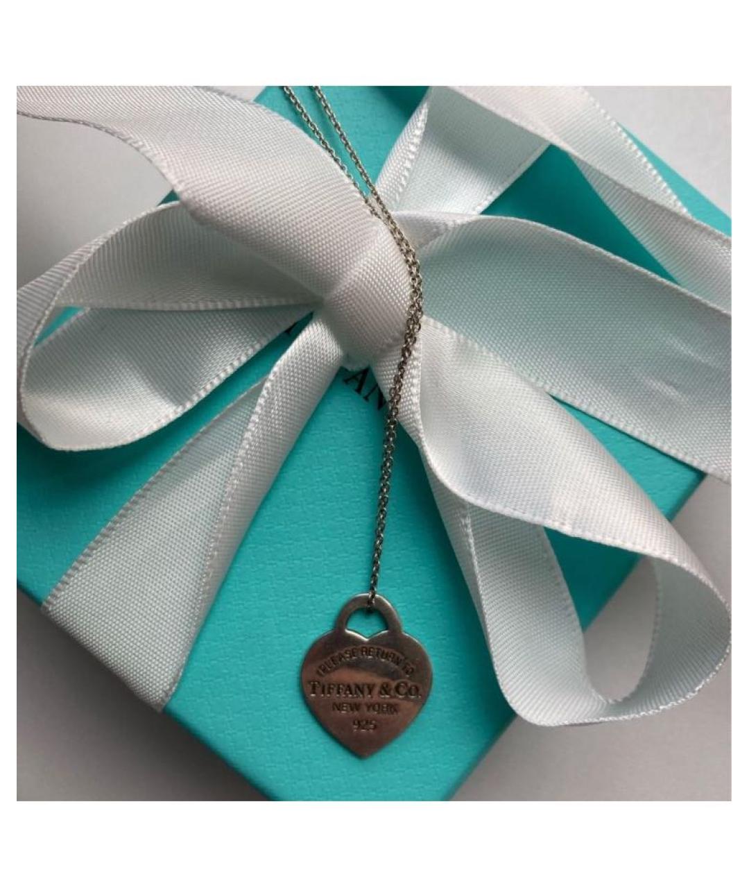 TIFFANY&CO Серебряная серебряная подвеска, фото 5