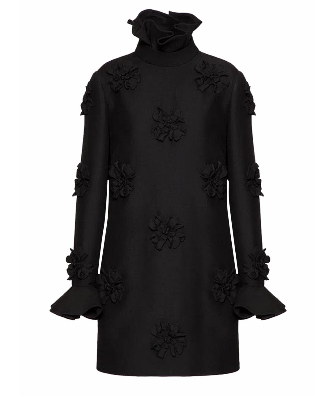 VALENTINO Черное коктейльное платье, фото 1