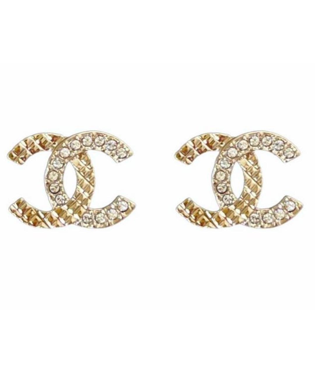 CHANEL Металлические серьги, фото 6