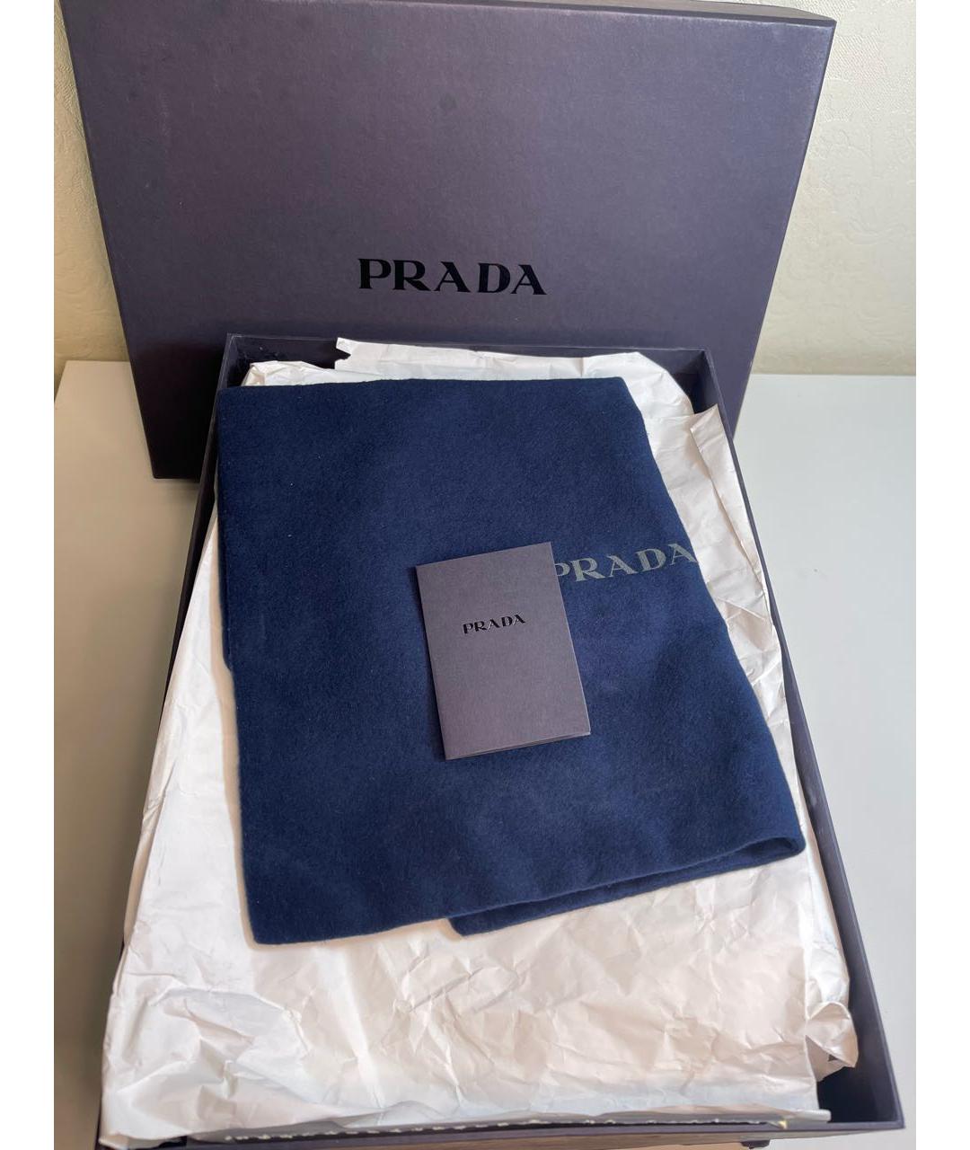 PRADA Бордовые кожаные туфли, фото 8