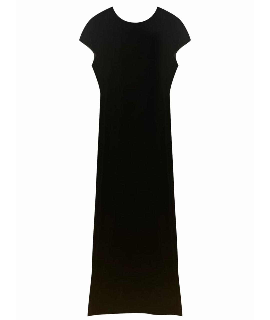 ALAIA Черное бархатное вечернее платье, фото 1