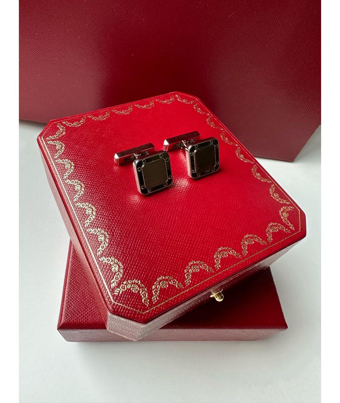 CARTIER Серебряные серебряные запонки, фото 4