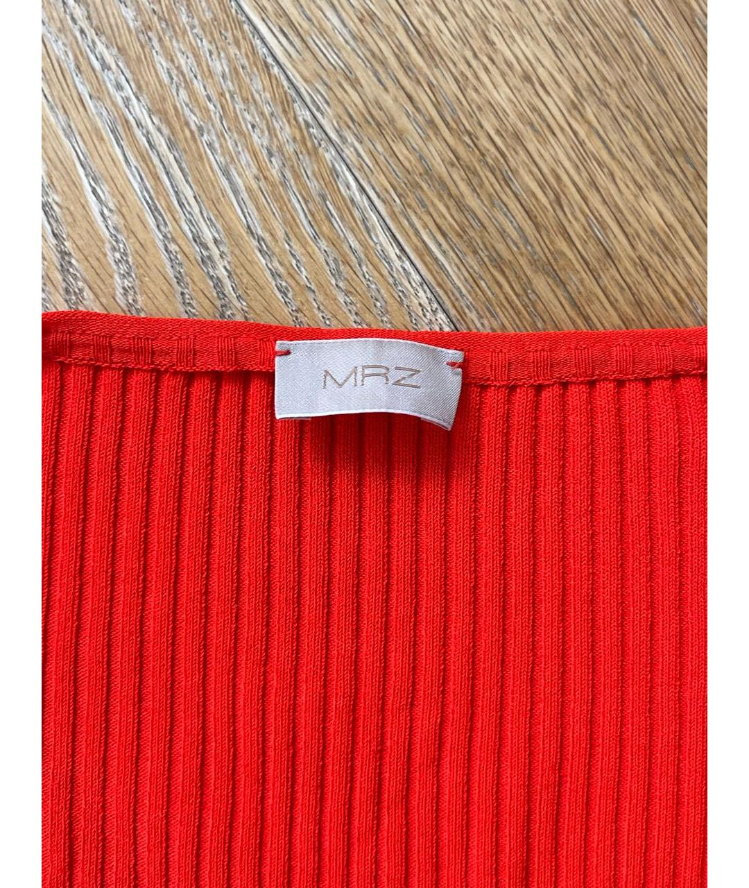 MRZ Красный вискозный джемпер / свитер, фото 3