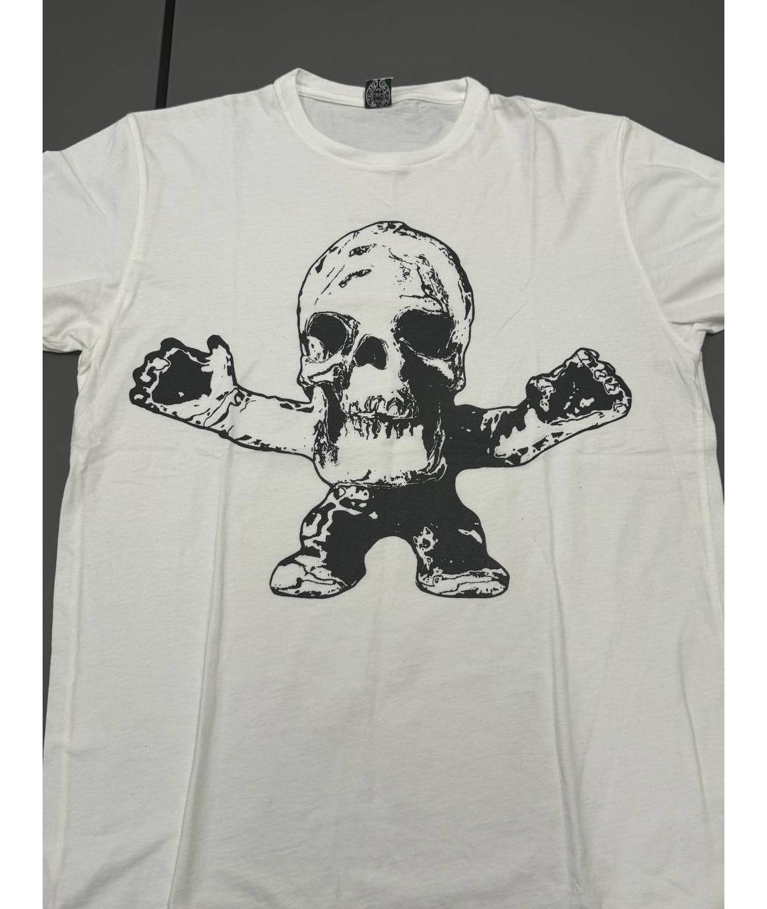 CHROME HEARTS Черная хлопковая футболка, фото 2