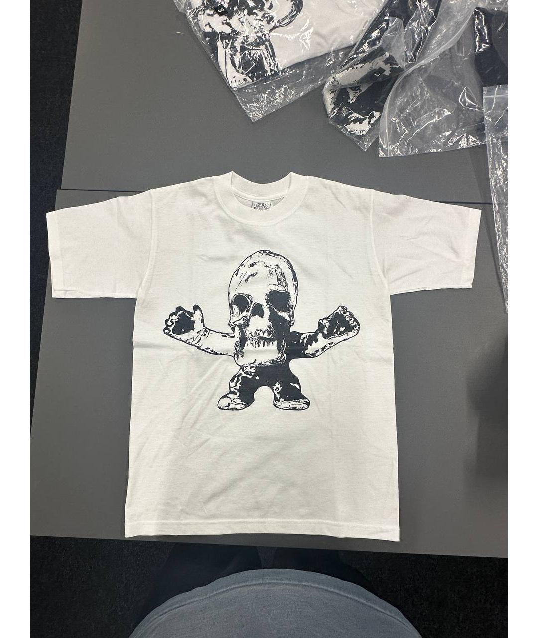 CHROME HEARTS Белая хлопковая футболка, фото 2