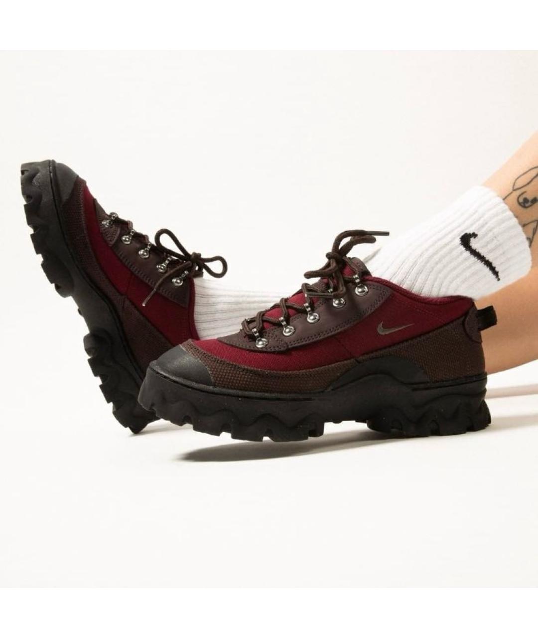 NIKE Коричневые кеды, фото 7