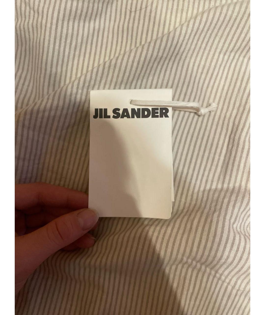 JIL SANDER Бежевое шерстяное платье, фото 5